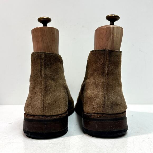 GUC Thursday Scout Chukka Boot Cognac Suede Brown Handmade 10 D display picture 1